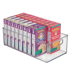 iDesign BINZ - Opbergbakken DOORZICHTIG - diverse maten, extra lang - BINS AND BOXES