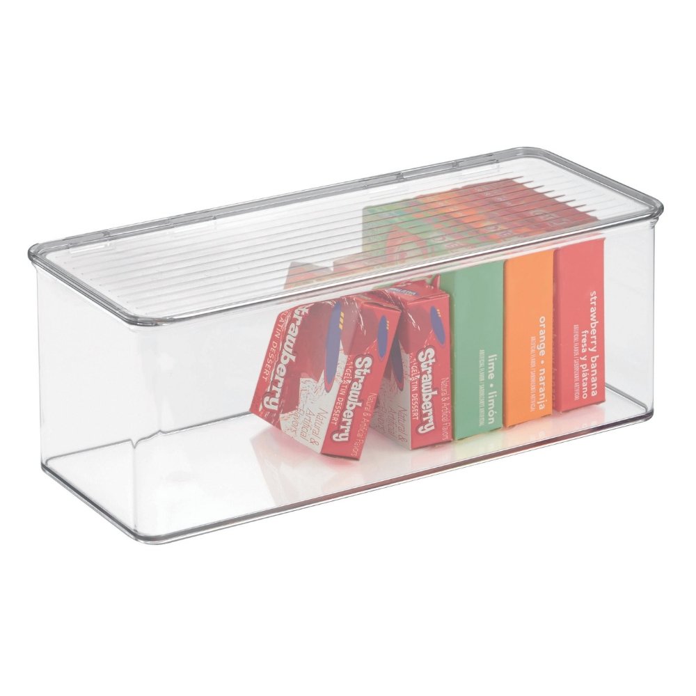 iDesign BINZ - Opbergdoos DOORZICHTIG met deksel - diverse maten - BINS AND BOXES