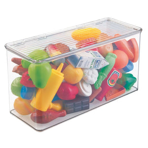 iDesign BINZ - Opbergdoos TRANSPARANT met deksel - diverse maten - BINS AND BOXES