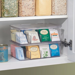 iDesign BINZ - Opbergdoos Tee TRANSPARANT - BINS AND BOXES