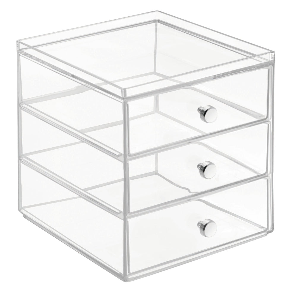 iDesign DRAWER - Ladekastje DOORZICHTIG 3 vakken - Groot - BINS AND BOXES