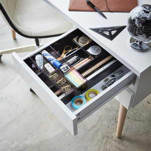 Yamazaki TOWER lade-indeling voor op kantoor - Zwart - BINS AND BOXES